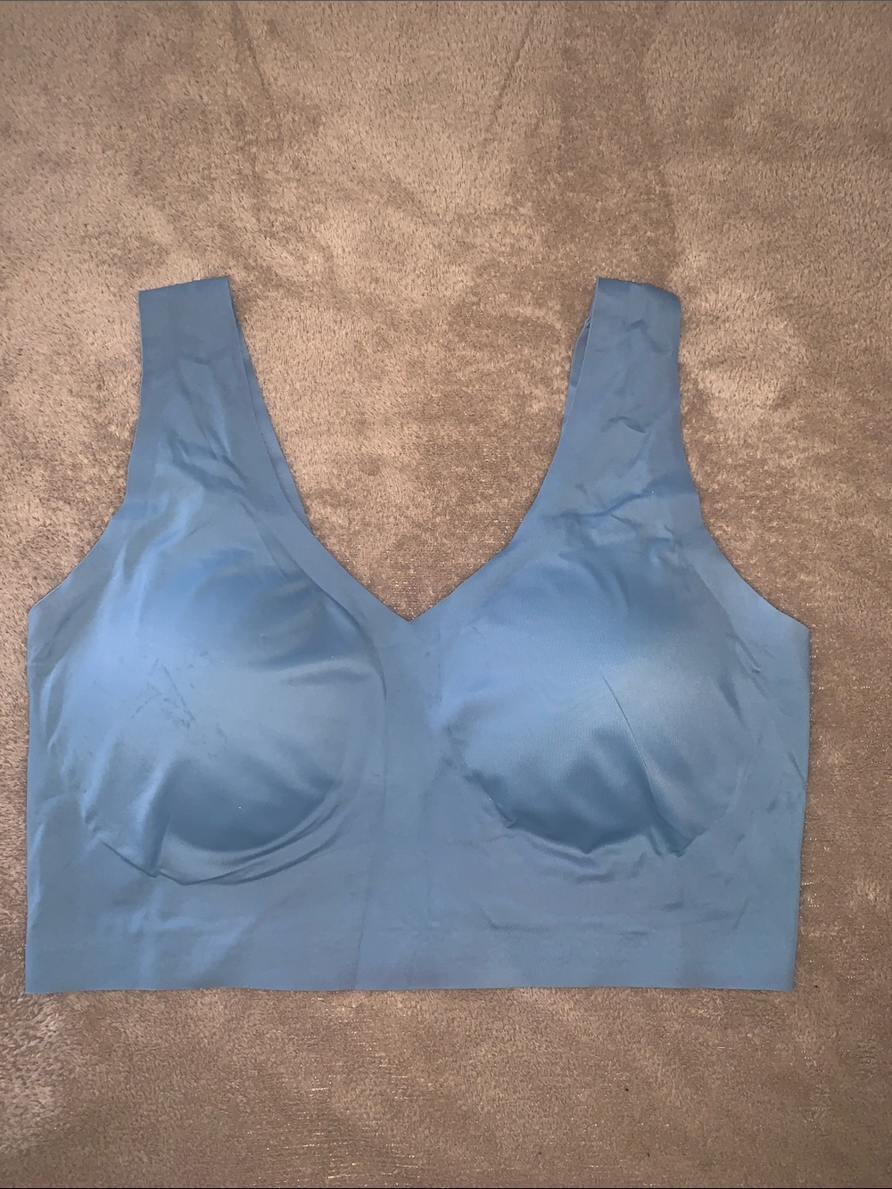 EBY Light Blue Wireless Comfort Bra
